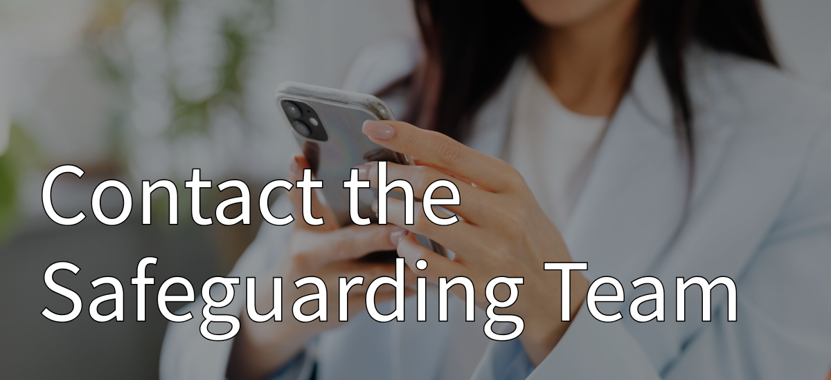 Contact the safeguarding team