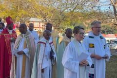 Procession with Andy and Carol.JPG